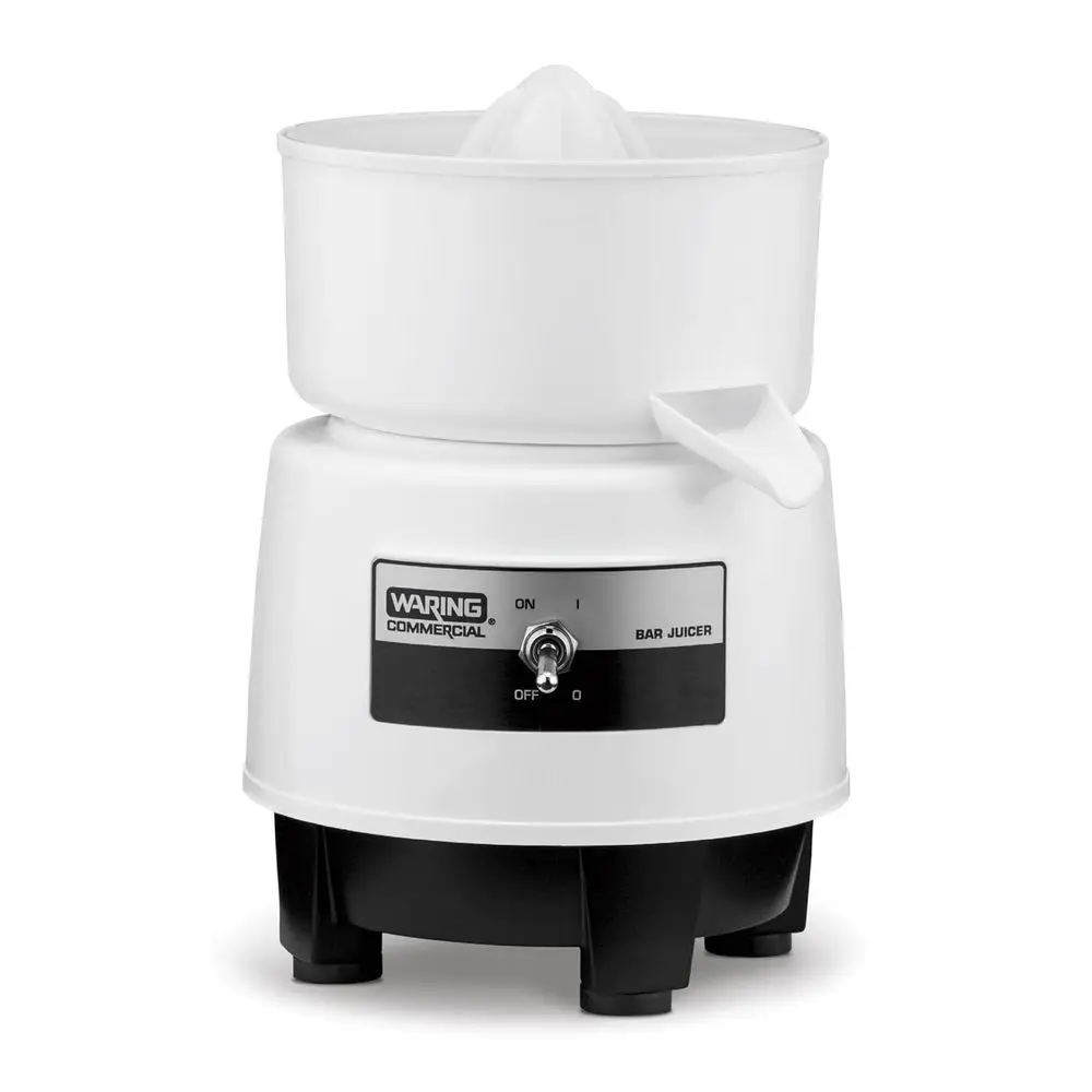 

Commercial BJ120C Compact Citrus Juicer, 120V, 5-15 Phase Plug,White, 34 Ounce