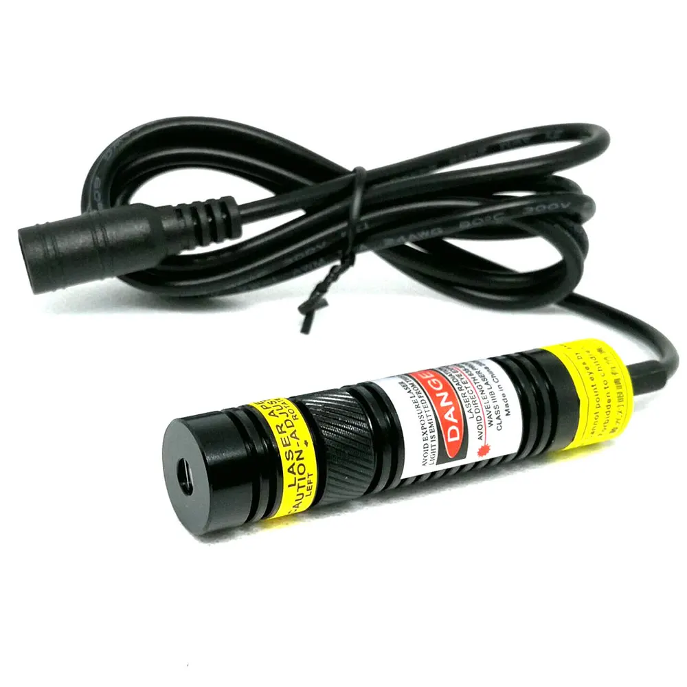 Módulo localizador de diodos láser, accesorio enfocable de 16x68mm, 648nm, 650nm, 10/50/100/150/200/250mw, punto rojo/línea/Cruz, con adaptador y soporte