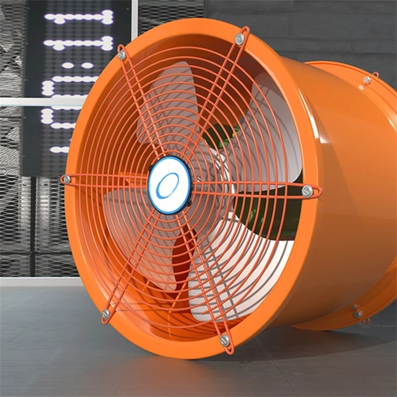 Portable Industrial Exhaust Fan 8/10/12 inches Super Quiet Exhaust Fan Bathroom Kitchen Garage Ventilation Fan Extractor