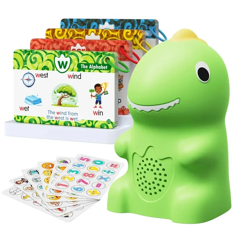 cartes-flash-interactives-sur-les-dinosaures-avec-autocollants-educatifs-ensemble-montessori-pour-l’apprentissage-de-la-phonetique-et-des-mots-courants-148-cartes-592-mots