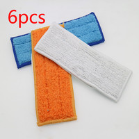 6 Pcs/Lot For iRobot Braava Jet 240 241 Robot Cleaning Brush Spare Parts Wet Pad Mop
