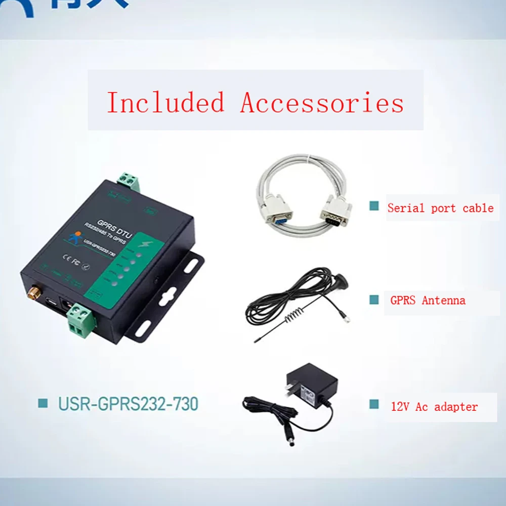 RS232 + 485 série à la technologie de transmission sans fil GStore S DTU 101USR-GPRS232-G730