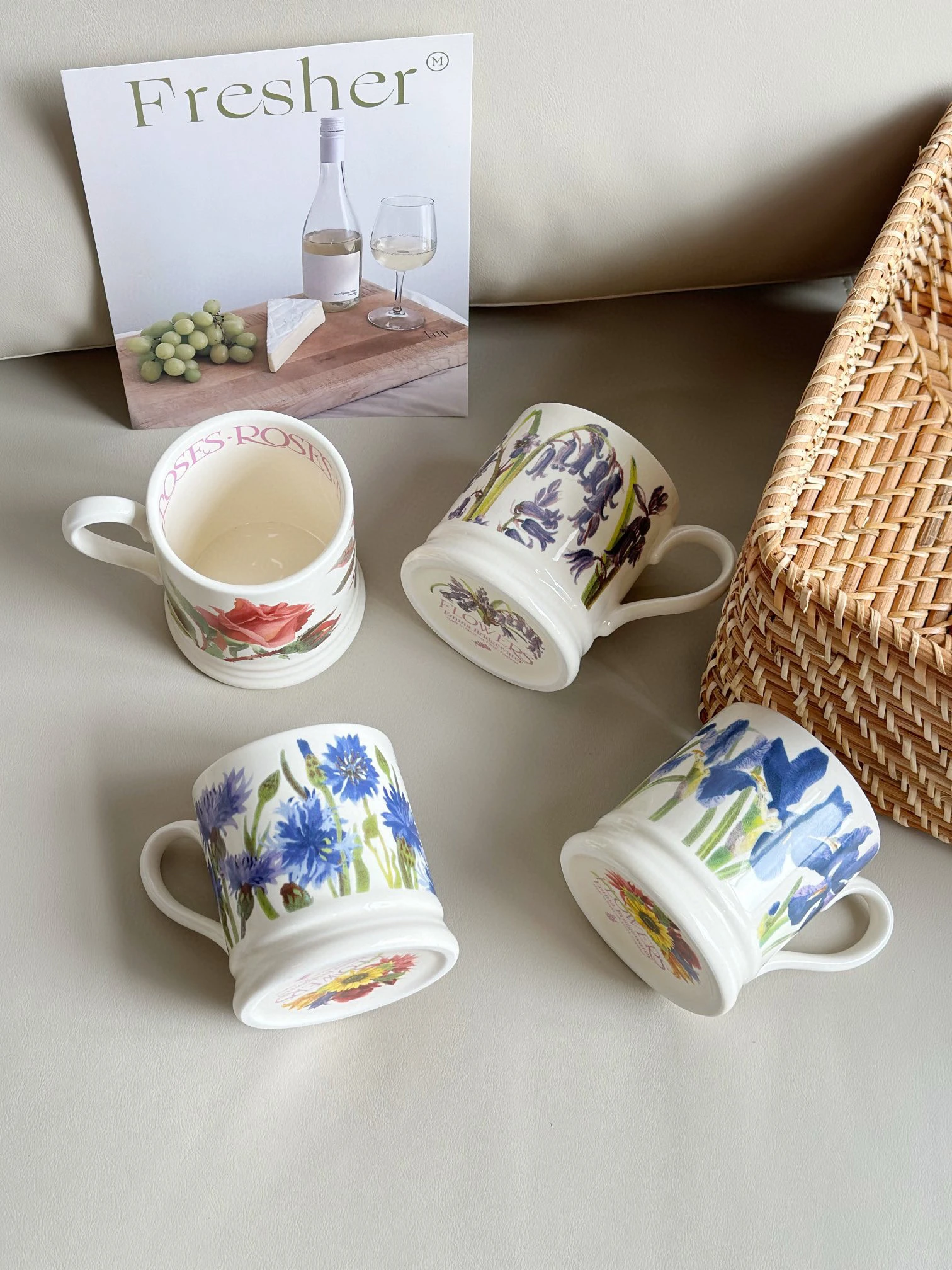 

Couple Cup Pair Ceramic Cups Coffee Cups Creative Polka Dot Mug Wedding Gift Tea Cup