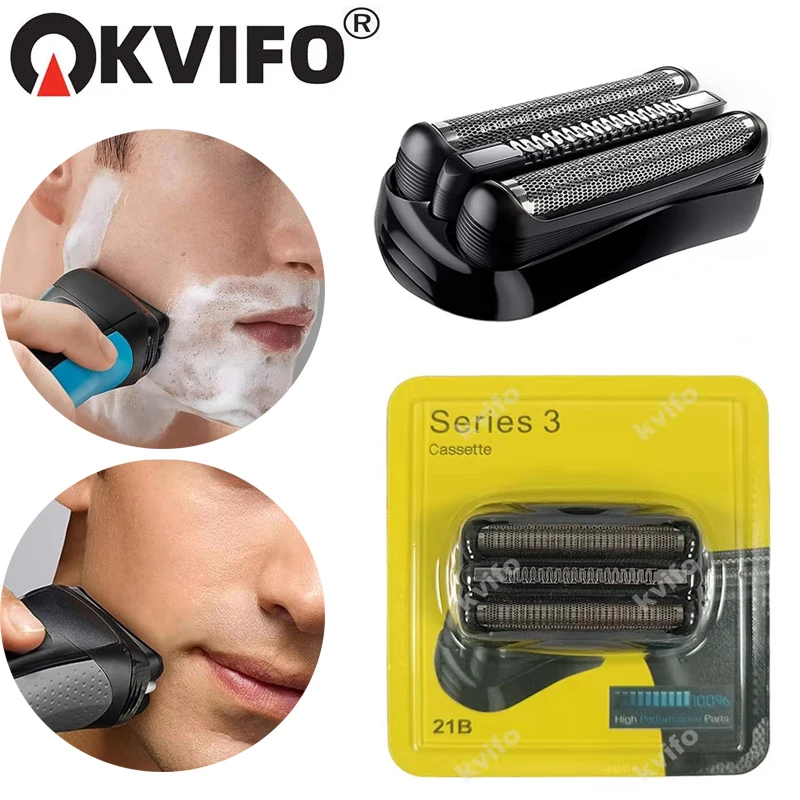 For Braun Series 3  21B 32B 32S Electric Shaver Head Accessories Knife Net Membrane 301S 310S 320S 340S 360S 3040S 3010s 3050cc