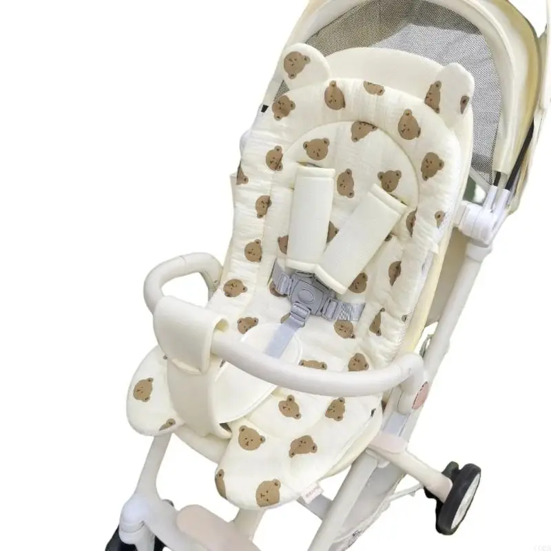 CORB Infants Baby Strollers Liner Pad Pram Cart Mat Nonslip Accent Gentle Support for Newborns Easy to Clean