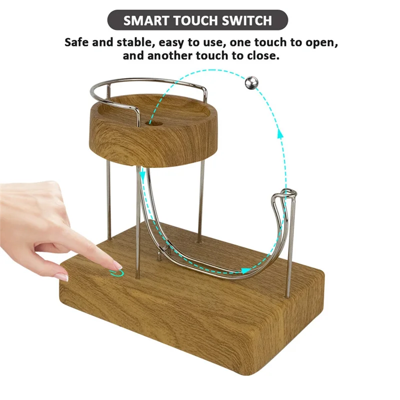 

IALJ-Perpetual Motion Machine Desk Educational Touch Switch Low Noise Stress Relief Desk Perpetual Motion Machine Desk