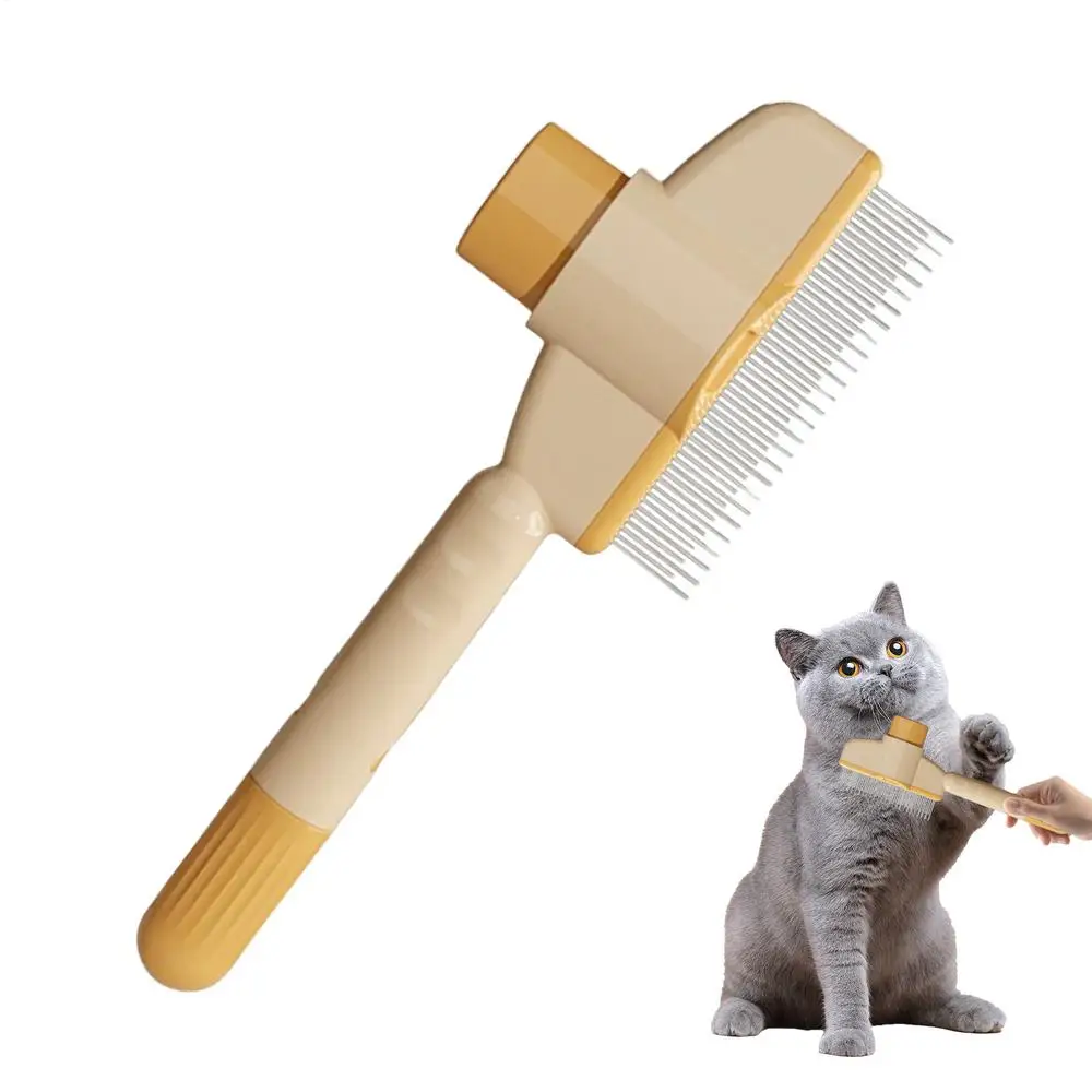 Cepillo autolimpiable para pelo de perro y gato peine de masaje_voghion.com
