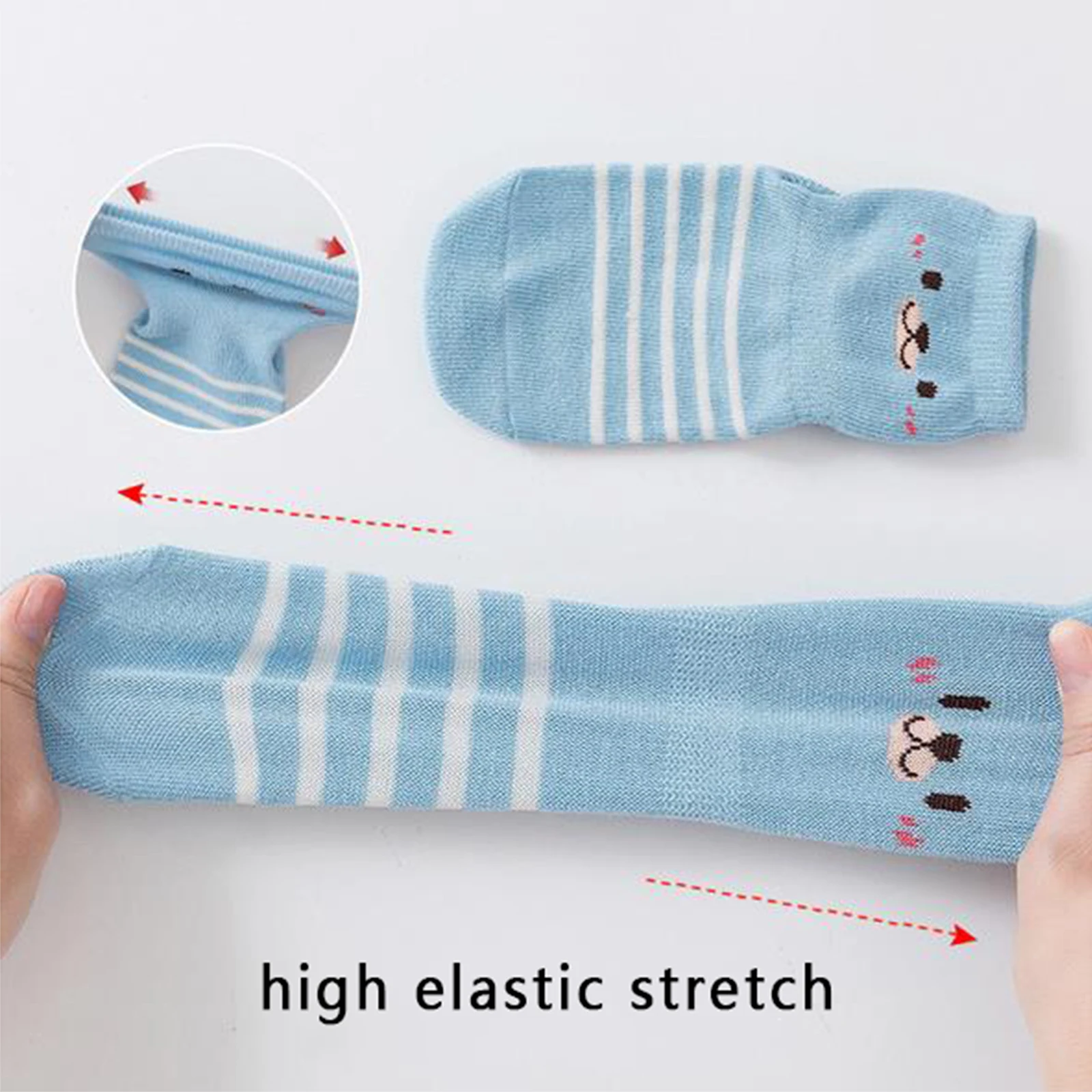 Milsie-Chaussettes coordonnantes à imprimé animal de dessin animé pour tout-petits, chaussettes de sol mignonnes pour bébés, chaussures de premiers pas, propre bébé, filles et garçons