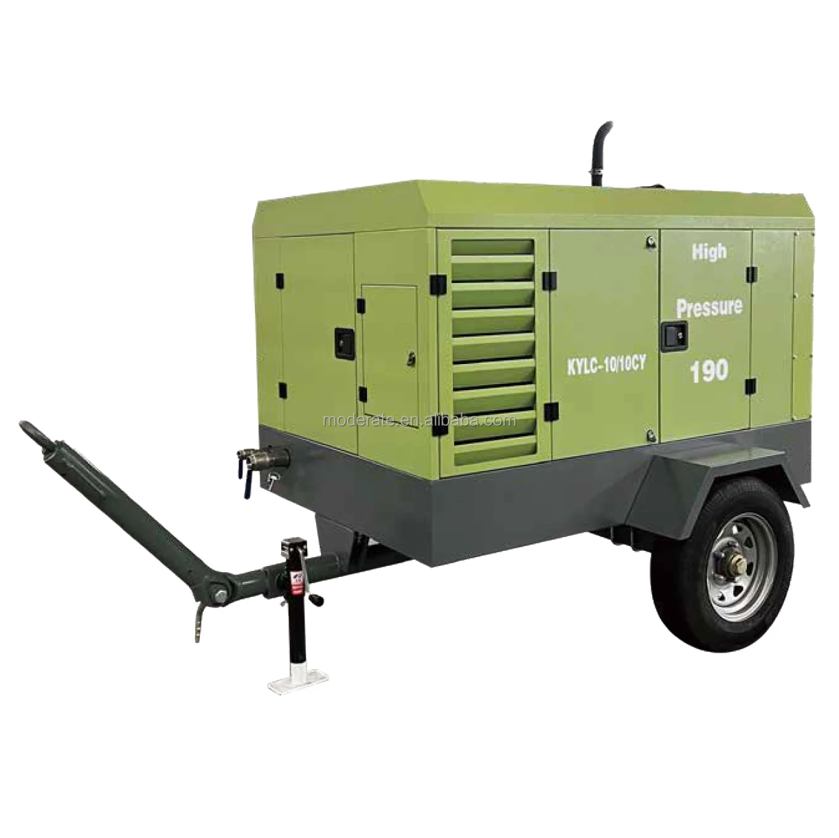 High Quality Mine Drill Rig Compressor diesel 350CFM Portable Trailer Screw air Compressor