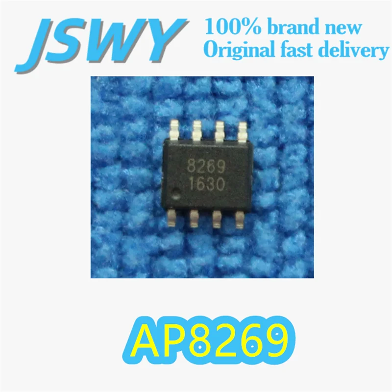 

(10/50 pieces) AP8269 Original Silk-Screen 8269 SOP-8 Package Offline PWM Controller Current Mode High-Voltage Start Electronics