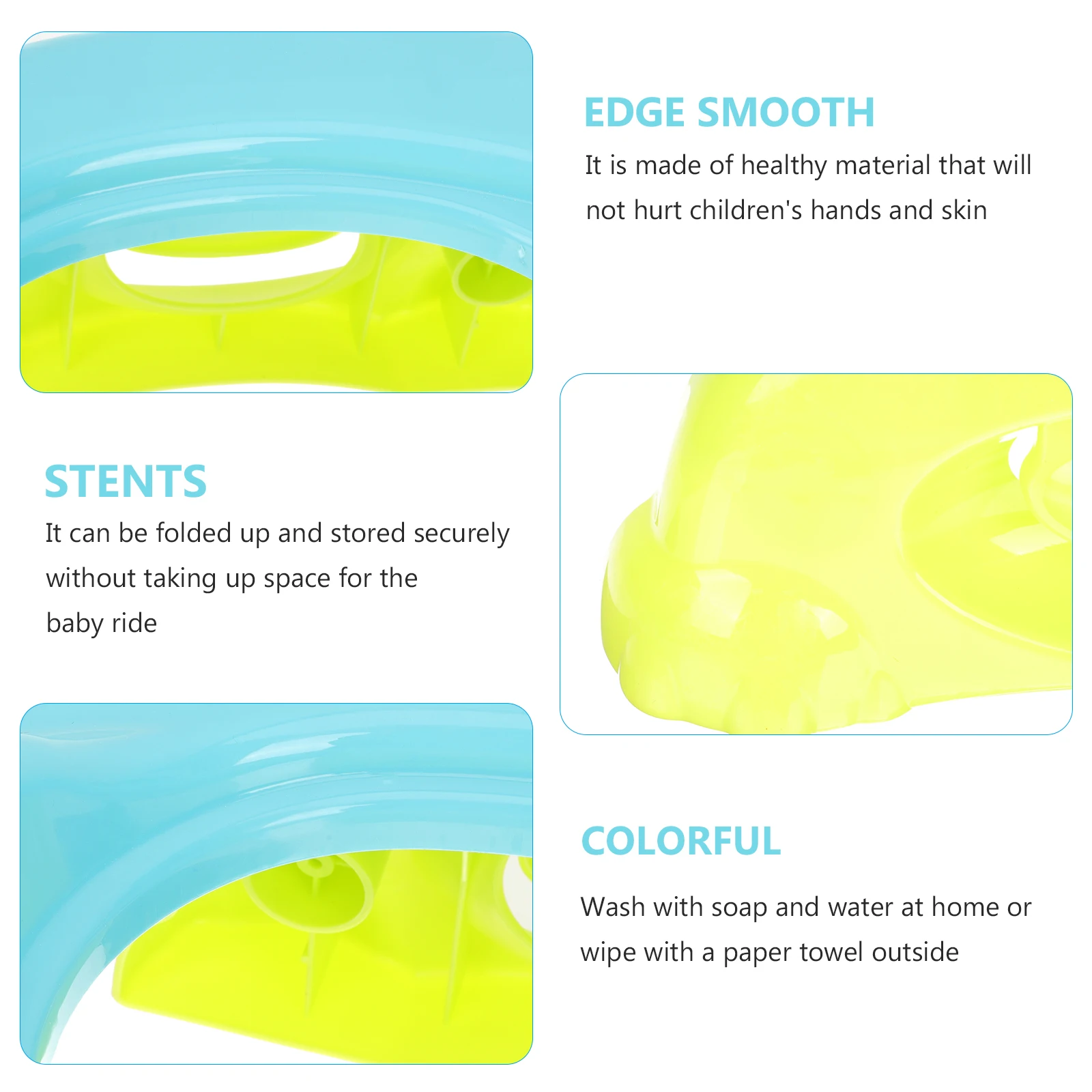 

Portable Kids Potty Seat Foldable Travel Toilet for Toddlers Baby Urine Training Child Plastic Children Potty Camping