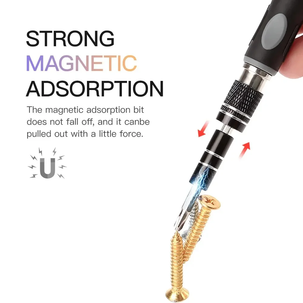 32 In 1 Precision Screwdriver Set Magnetic Screwdriver Bits Kit  Telescopic Removable Screwdriver Home Toolbox