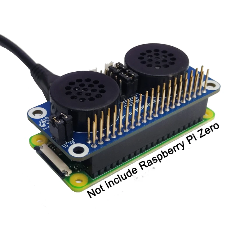 Carte d\'extension de haut-parleur Raspberry Pi 4B/3B/ontari, carte son PWM, amplification audio GPIO