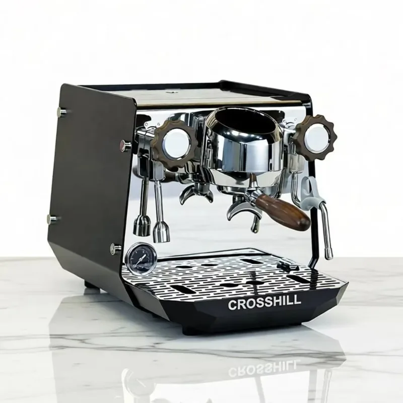 Professional 2400W Commercial Continuous Golden Cup Dual Boiler 58Pro Extraction System NTC PID Control Espresso Machine