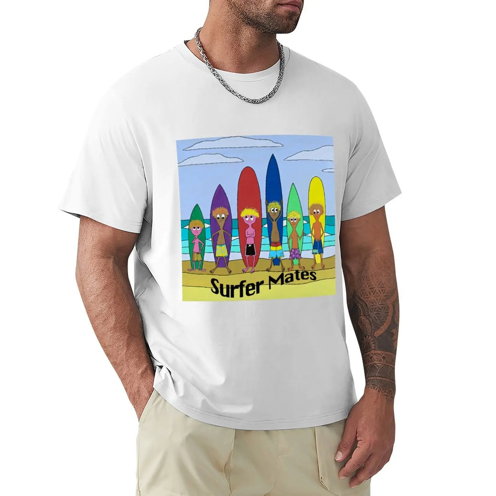 Surfer, Mates, Fathers day, Australian vintage surf culture artwork, surfers boardriders club, T-Shirt tees mens t shirts pack