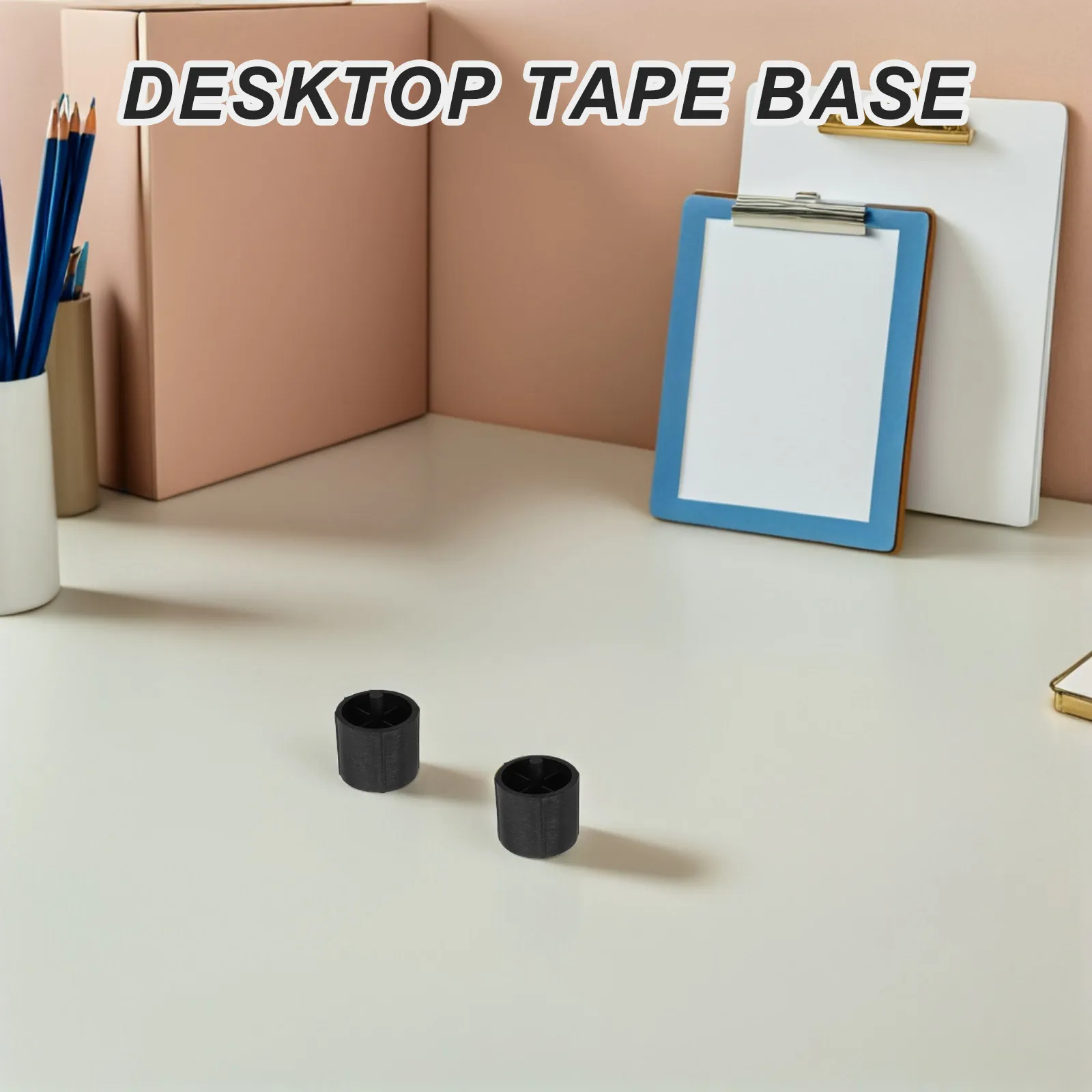 Tape Dispenser Roller Insert Plastic Core Holder Stable Base Fits Desktop Tape Dispenser Replacement Parts School Office Use