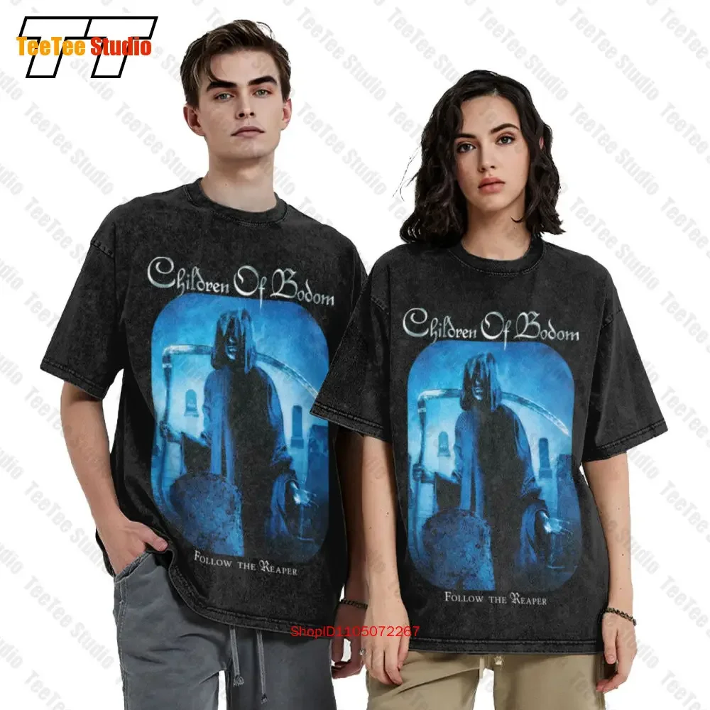 Nwt Children Of Bodom Follow The Reaper Melodic Death Metal Band Vintage Oversized T-Shirt S 4Xl 4GTY