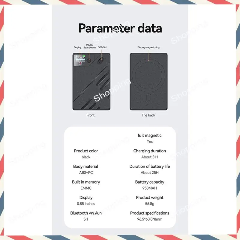 M20K AI ボイスレコーダー GPT インテリジェンス APP コントロールレコーダー マインドマップ リアルタイムトランスクリプションレコーダー