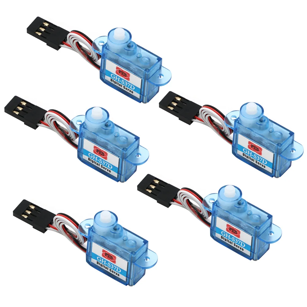 2/5/10pcs 3.7g Digital Servo Mini Micro GH-S37D Servo for RC plane Trex 250 Helicopter Boat Car