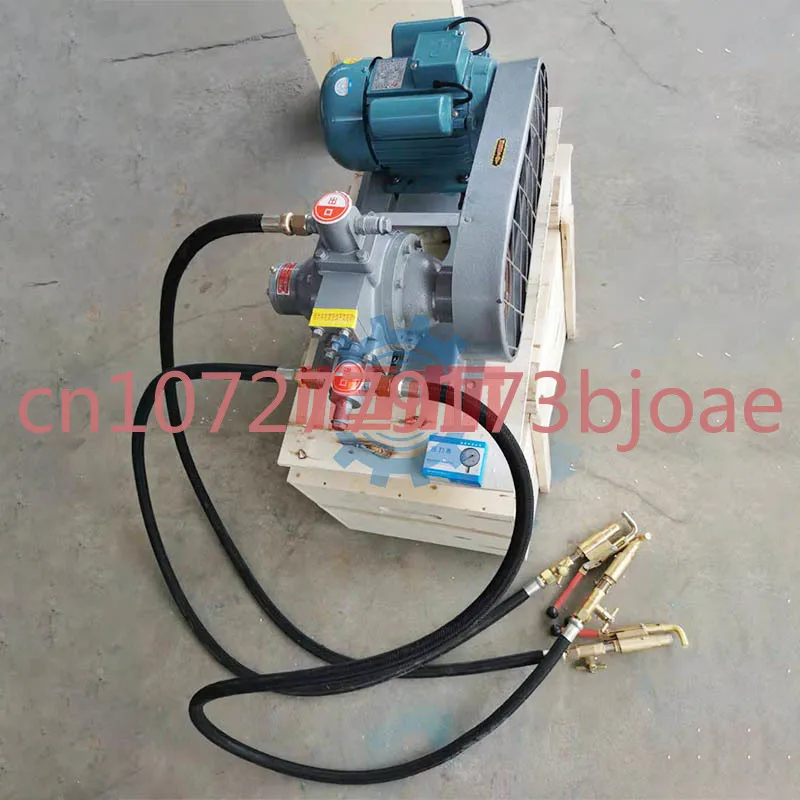 2023 Newest Lpg Gas Filling Liquefied  Transfer Rotary Vane Pump Electric OEM Cast Iron 100% Copper Wire,explosion Proof 2hp