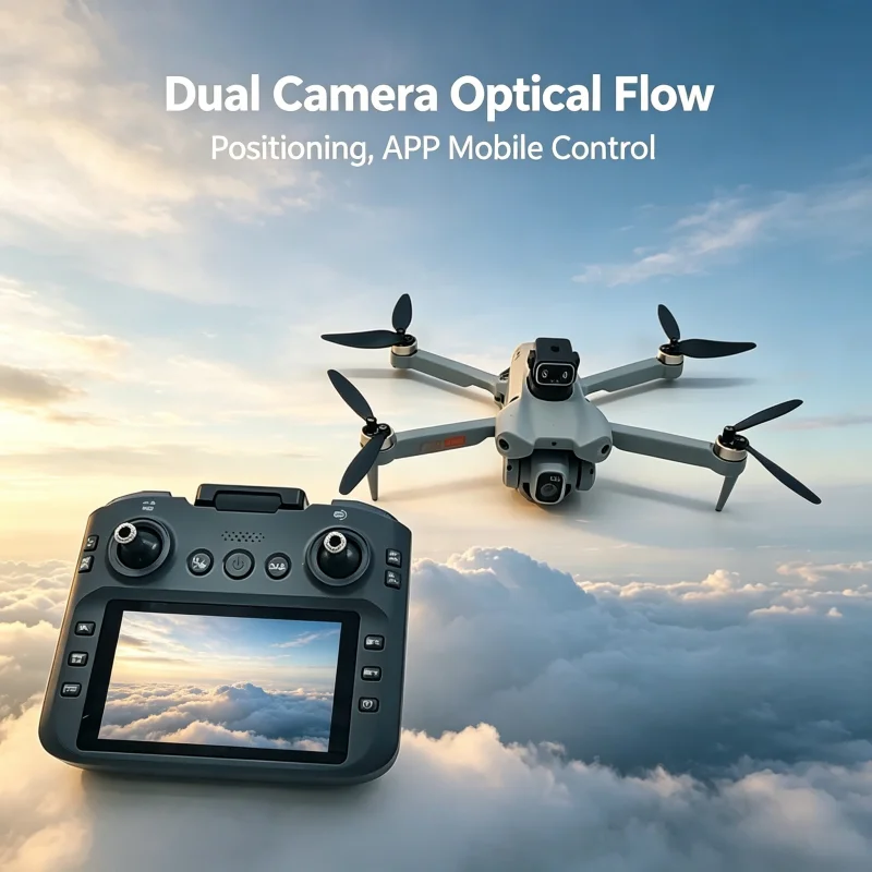 2026 New T33 8K Professional Drone With HD Camera 3-Axis Gimbal Dron Brushless 5G WIFI Screen Remote Control RC Quadcopter Toys