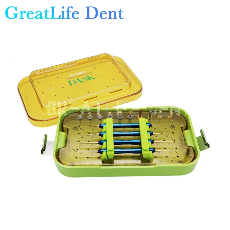 GreatLife Dental Drill Stoppers Sinus Lifting Elevation Solution Tool Instrument Dask Dentium Advanced Sinus Dentium Dask Kit