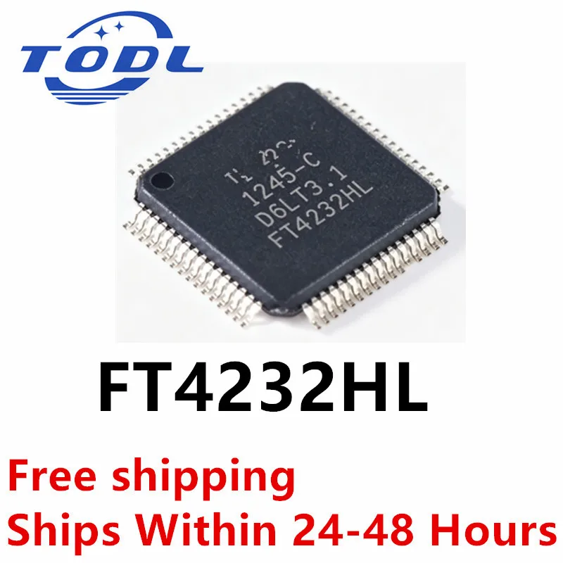 (1piece)100% New FT4232HL FT4232HL-REEL FT4232H FT4232 LQFP64