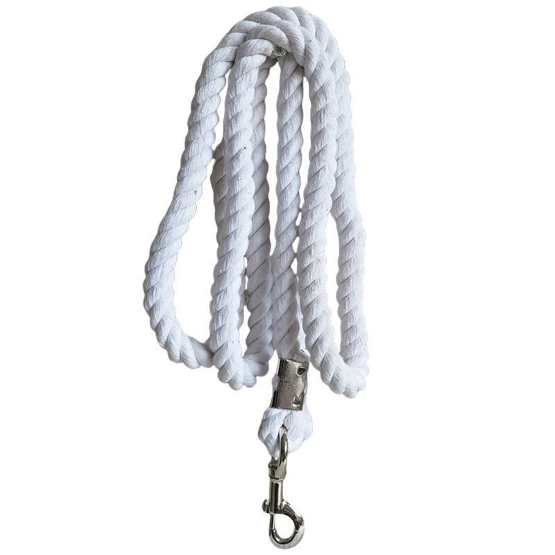 Heavy Duty Leading Rope Halter Equipment for Horses & Livestock Easy to Use