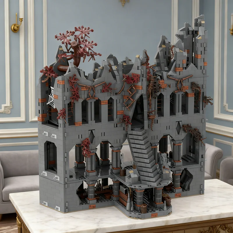 

3567pcs MOC Dol Guldur Part 4 8 Hobbit Lord Rings Model Building Blocks Creative DIY Gift Display Decor Assemble Premium Adult