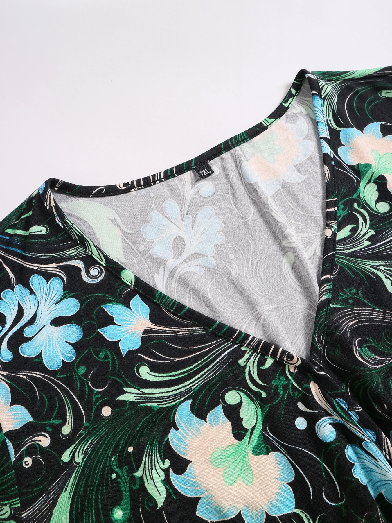 Robe d'été imprimée grande tai - Summer Vacation Clothing Women avis et prix