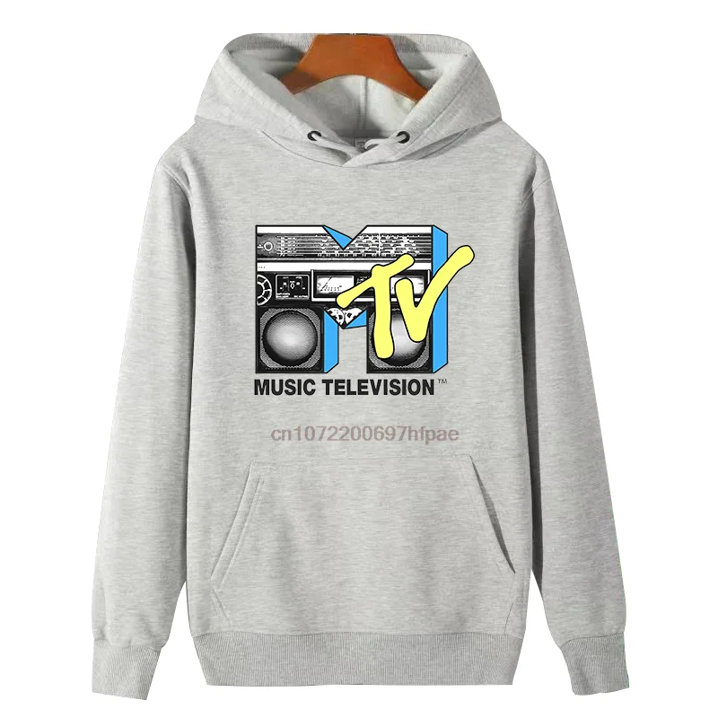 Winter Clothing Essentials For Men - MTV Music Television Graphic Hooded Sweatshirts