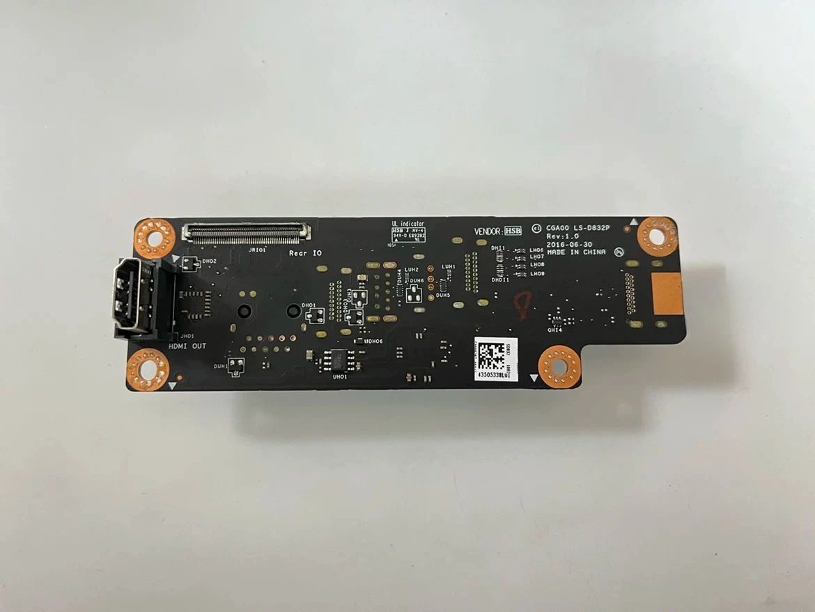 For Lenovo Y910-27ISH all-in-one computer network interface card board high definition rear IO board usb cga00 ls-d832p