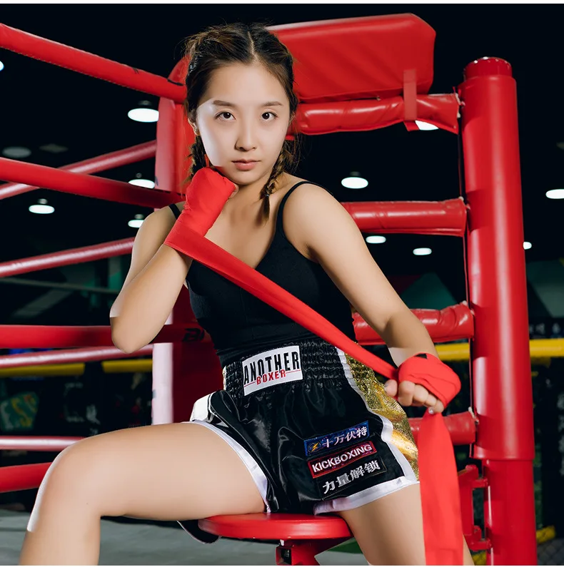 2 Rollen 4,5 m Boxbandage Sportgurt Sanda Kickboxen MMA Handhandschuhe Gürtel Handgelenkbandagen Muay Thai Training Stulpen – Detail 11