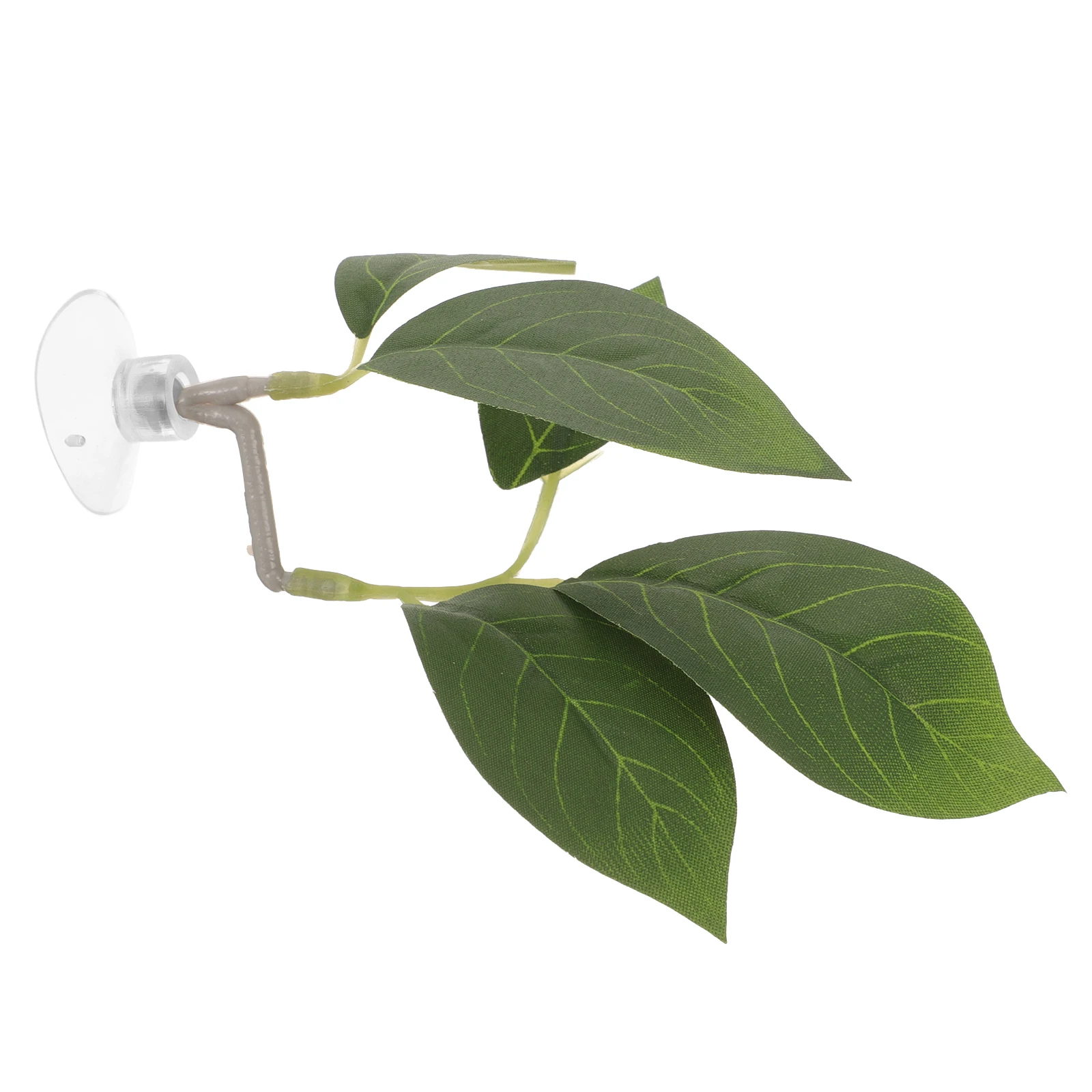 

Betta Fish Spawning Leaf Aquarium Breeding Habitat Suction Cup Fish Tank Bed Plastic Plants Decor Pet Accessories