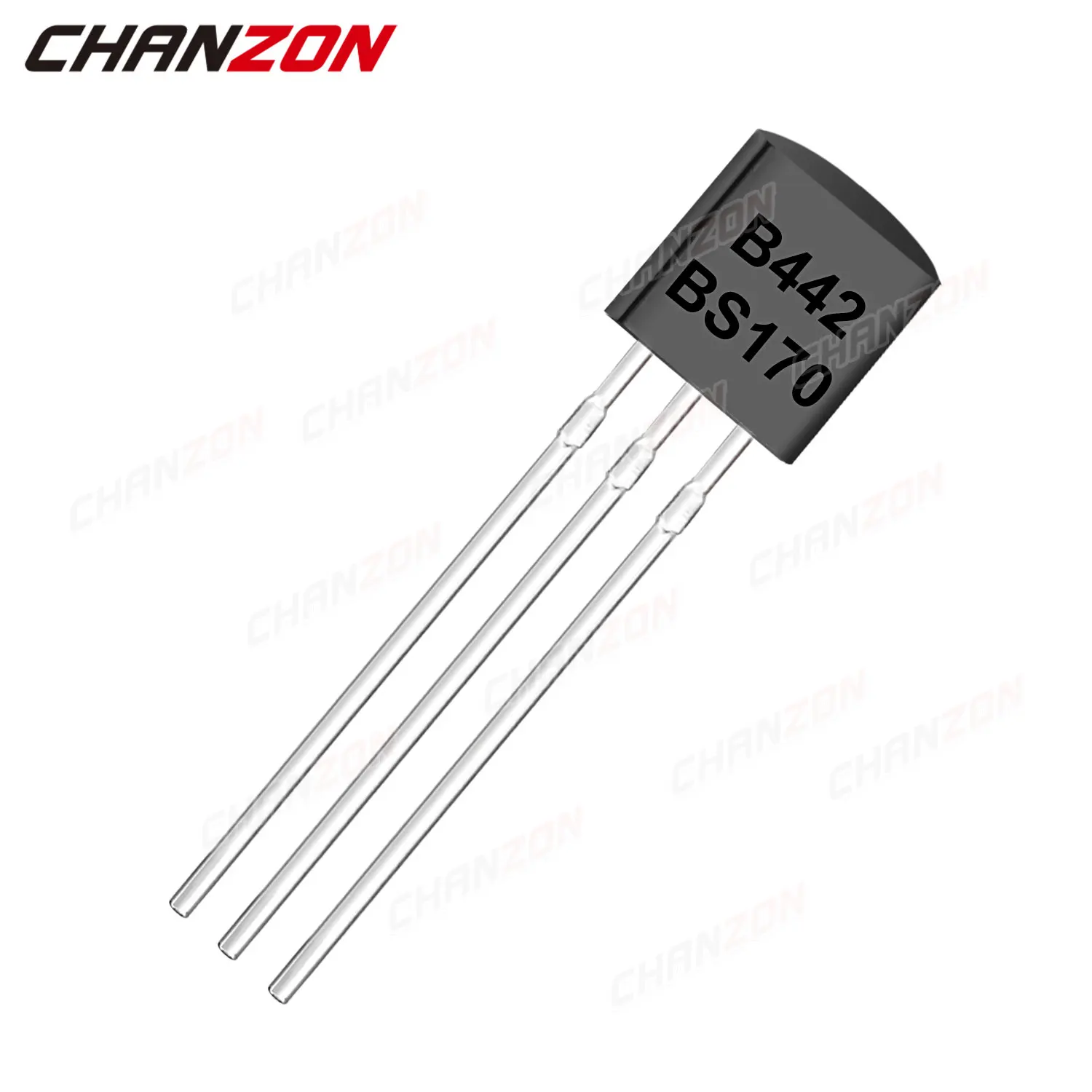 10pcs BS170 TO-92 N-Channel Mosfet Bipolar Junction Transistor BJT SIC Mos Fets Triode Tube 500mA DIY Integrated Circuits