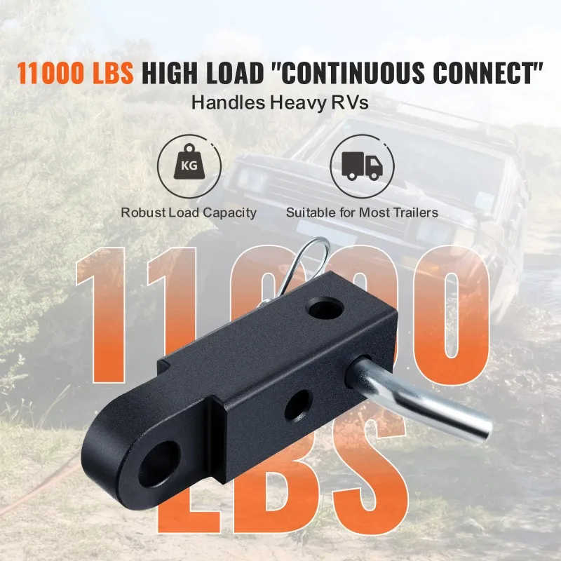 52900lbs Shackle Hitch Receiver Fits 2