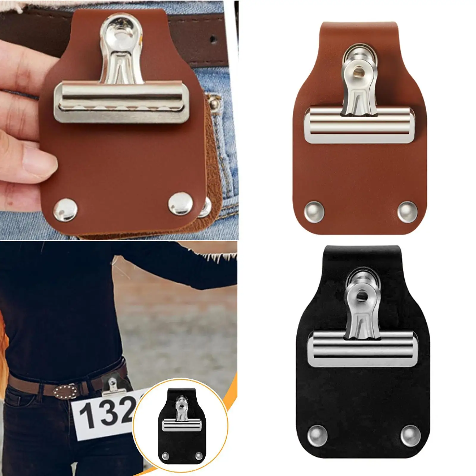 

Livestock Show Number Holder Stylish Display Clip Horse Show Number Holder