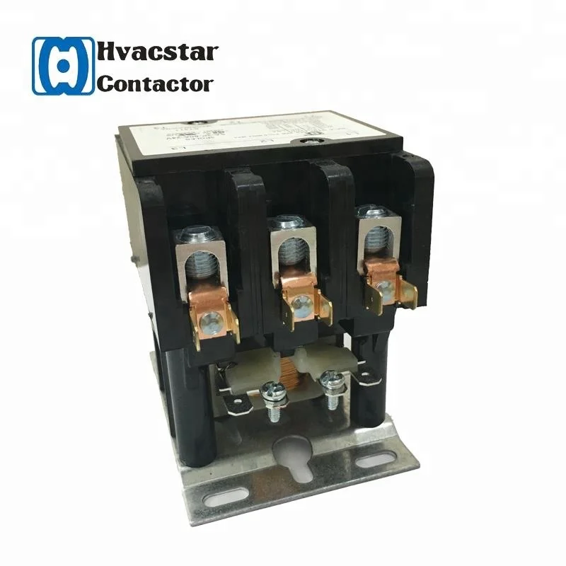 

hvac refrigerator electronic single phase ac magnetic definite purpose contactor 40A 24V