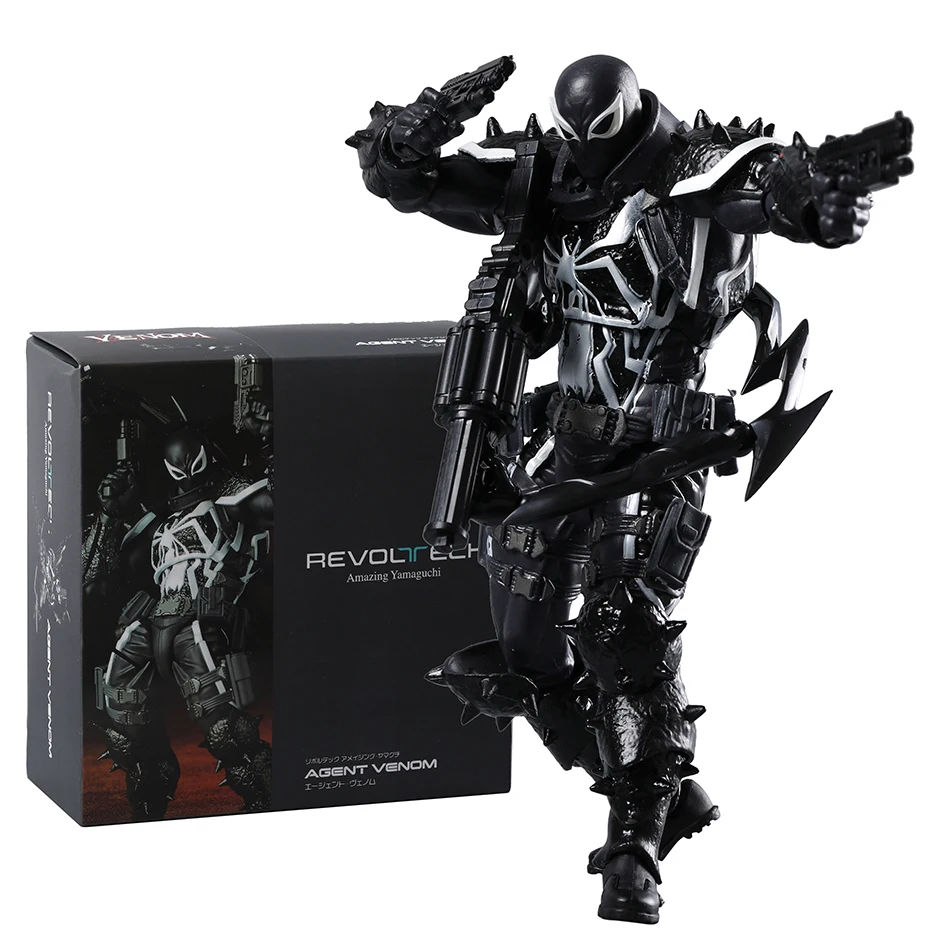 Revoltech İnanılmaz Yamaguchi ajan Venom aksiyon figürü