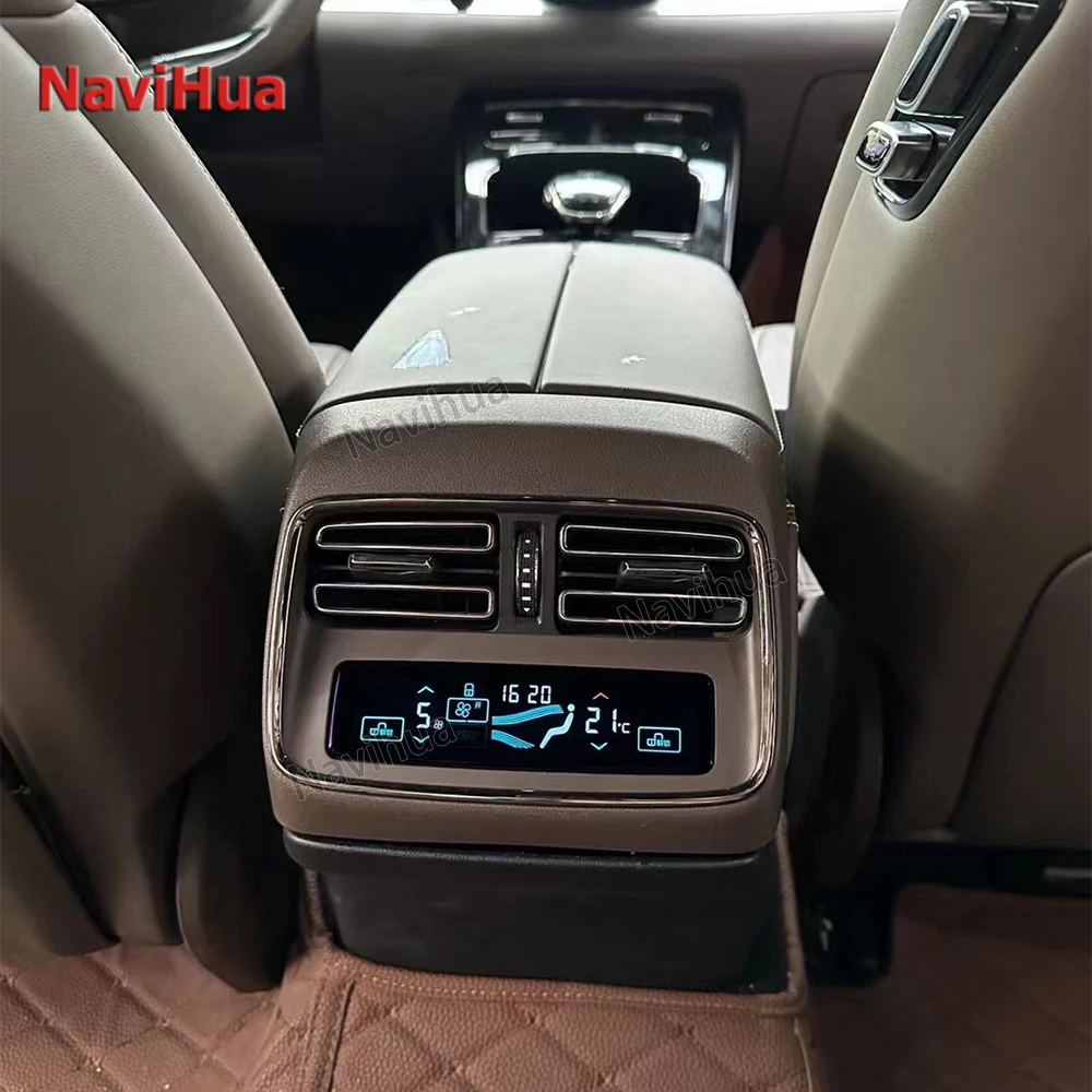 New Arrival Rear Seat Climate Control  LCD Screen AC Control Display Air Condition Climate Panel For BYD Han 2020-2023