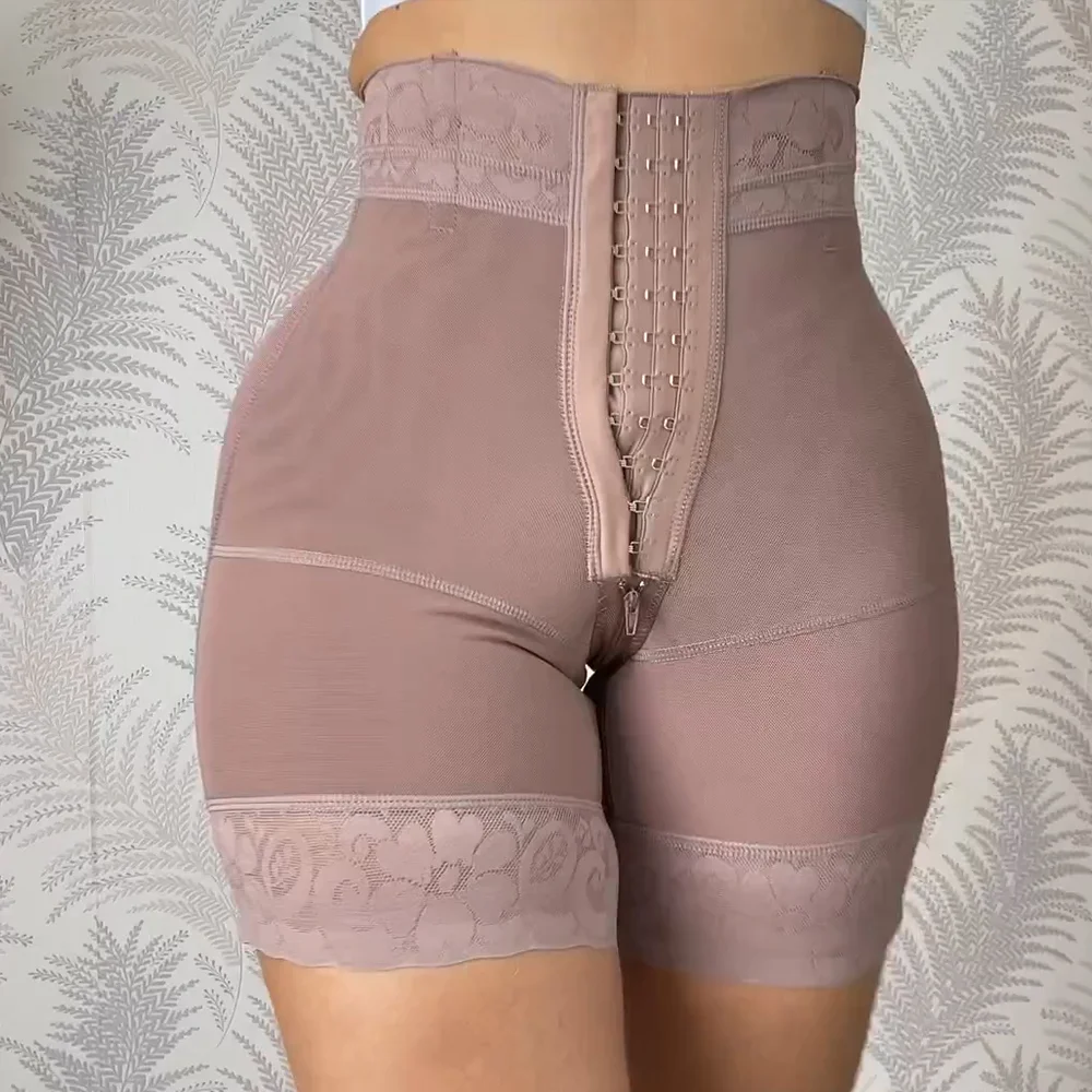 Fajas Colombianas levantadoras de glúteos para mujer, pantalones cortos moldeadores, bragas de realce, ropa moldeadora, reloj de arena BBL, Fajas de