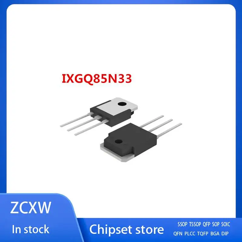 

10PCS/LOT IXGQ85N33pCD1 IXGQ85N33 85N33 TO-3p 85A 330V