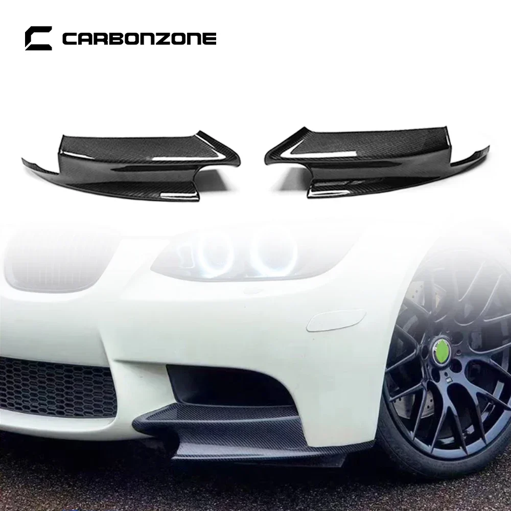 

Carbon Fiber Canards Fender lip For bmw e90 e92 e93 m3 Fins Splitters Car Air Vent Spoiler Body tools fin car accessories