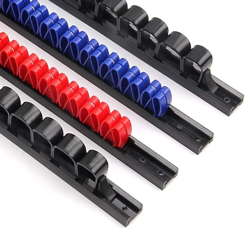 4PC ไขควง Organizer ผู้ถือเครื่องมือ Wall Organizer Wall Mount สําหรับรองประแจ Plier ไขควงองค์กรเครื่องมือ