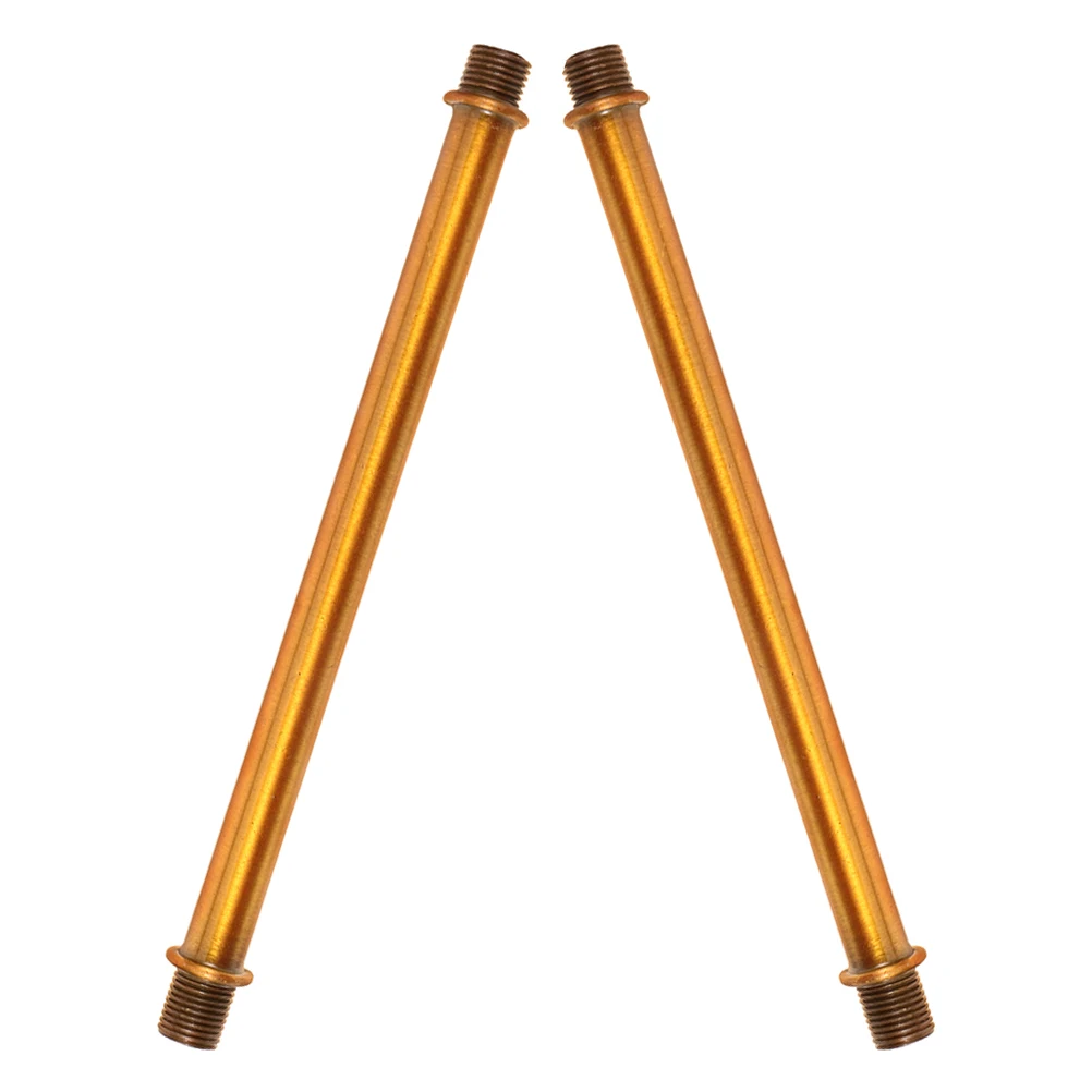 

2pcs Wall Lamp Connection Tube M10 Threaded Rods for Table Lamps Lighting Extension Pole Hardware Kit Lamp Shade Riser Straight