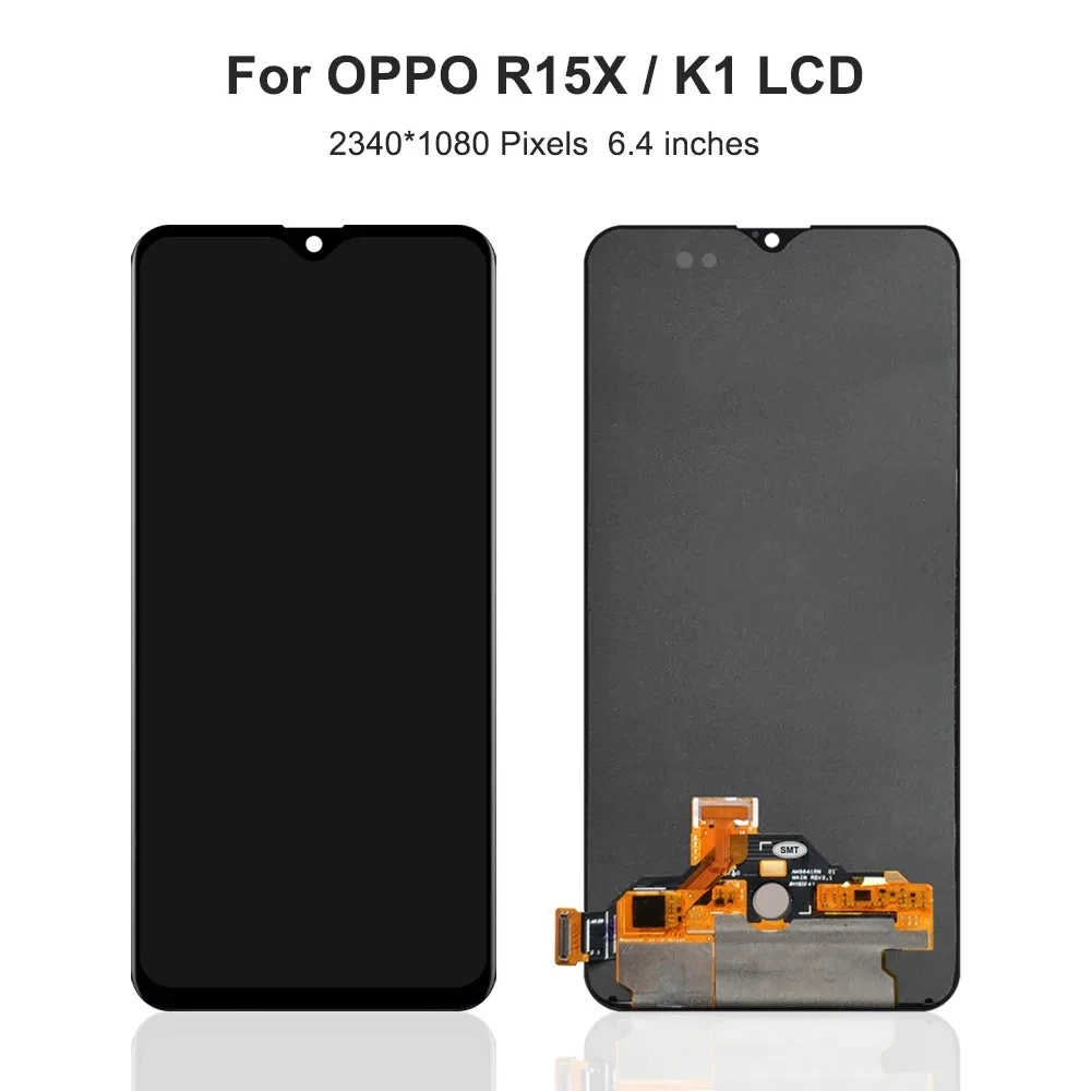 Super AMOLED/TFT 6.4 inch For Oppo R15x PBCM10 PBCT10 LCD Display Touch Screen Digitizer AssemblyFor Oppo K1 LCD PBCM30