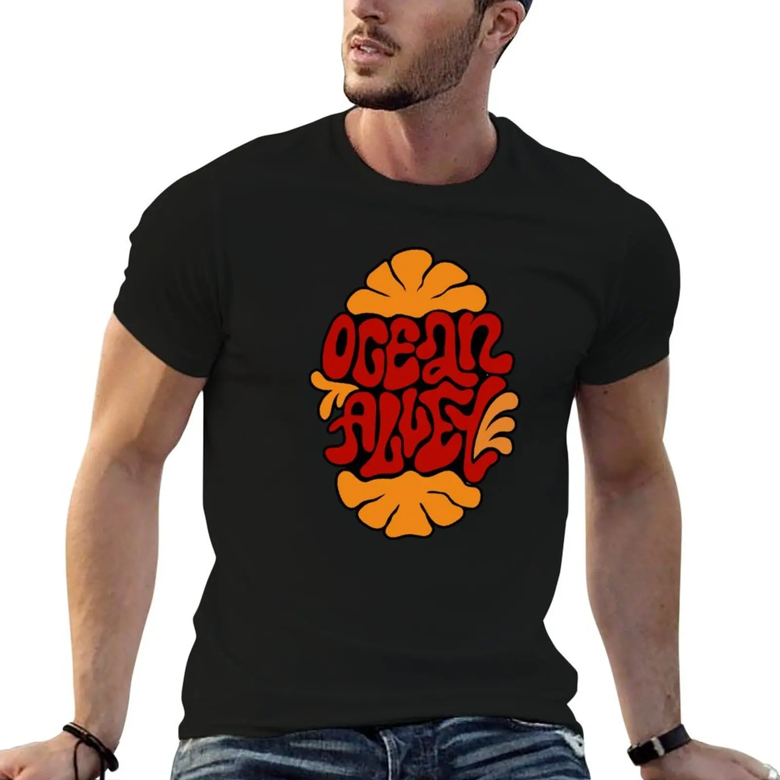Australian Ocean Indie Pop Rock Alternative Band T-Shirt blacks anime stuff mens designer t shirt