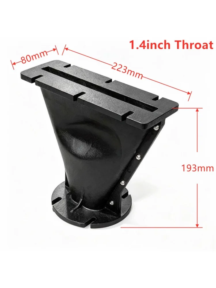 Q1 Lautsprecherhorn-Unterteil Reparaturteil Wellenleiter Kompatibel mit Line-Array-System Hochwertiges Lautsprecherzubehör für Audio-Reparaturen – Detail 1
