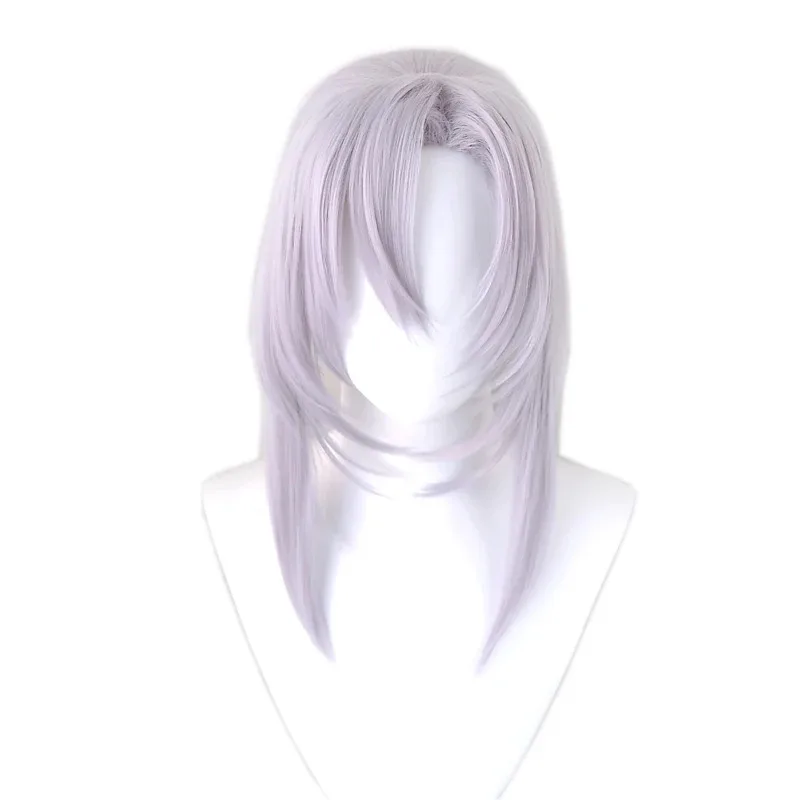 

20151123 Owari No Seraph of The End Ferid Bathory Silver Long Cosplay Heat Resistant Synthetic Hair Carnival Halloween Party + W