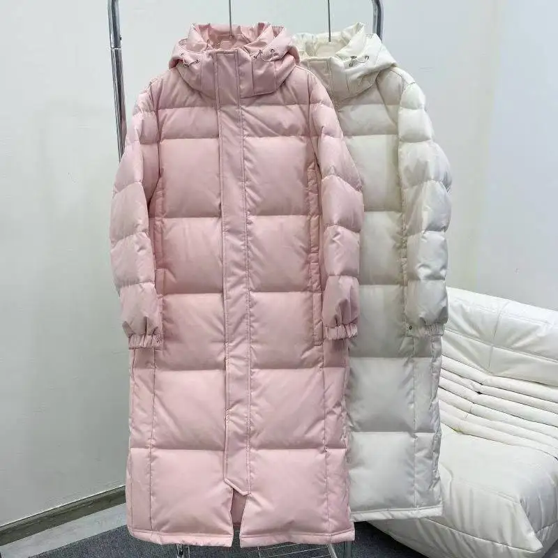 

2025 New National Standard White Duck Down Chinese Opera Art Exam Down Jacket for Male and Female Couples Extended and Thickene
